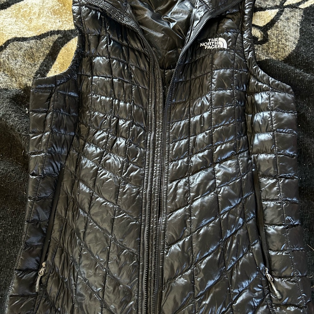 The North Face Women's Shiny Black Quilted Vest